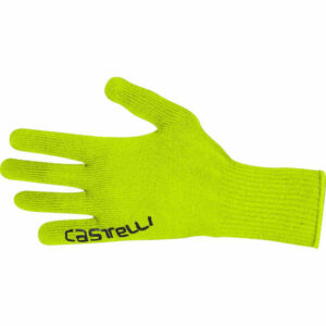 Castelli Corridore Glove - S/M - Yellow Fluo