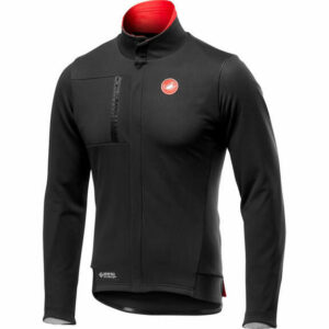 Castelli Double Espresso Jacket - Light Black-Red