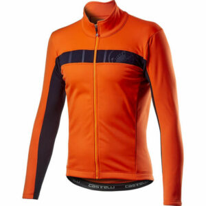 Castelli Mortirolo VI Jacket - XXXL - Orange
