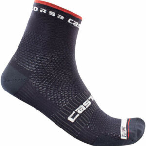 Castelli Rosso Corsa Pro 9 Socks SS21 - S/M - Savile Blue