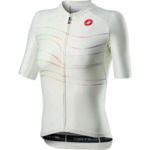 Castelli Women's Aero Pro Cycling Jersey SS21 - XL - Ivory