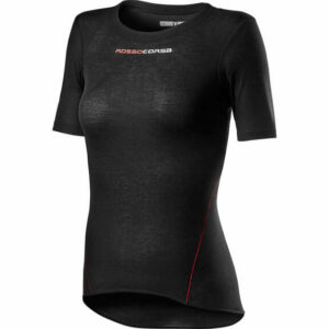 Castelli Women's Prosecco Tech SS Base Layer - XS - Black