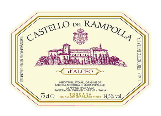 Castello dei Rampolla 2014 d'Alceo - Bordeaux Blends Red Wine