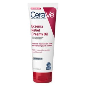 CeraVe Eczema Soothing Creamy Oil with Hyaluronic Acid Fragrance Free - 8.0 oz