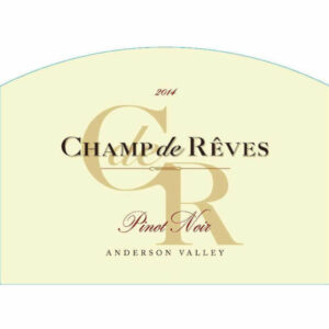 Champ de Reves 2014 Anderson Valley Pinot Noir - Red Wine