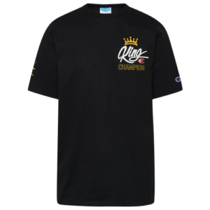 Champion Mens Champion King 17 T-Shirt - Mens Black/Gold/White/Purple Size S