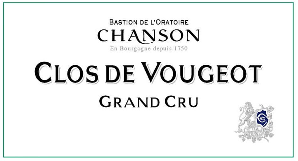 Chanson Pere & Fils 2017 Clos de Vougeot Grand Cru - Pinot Noir Red Wine