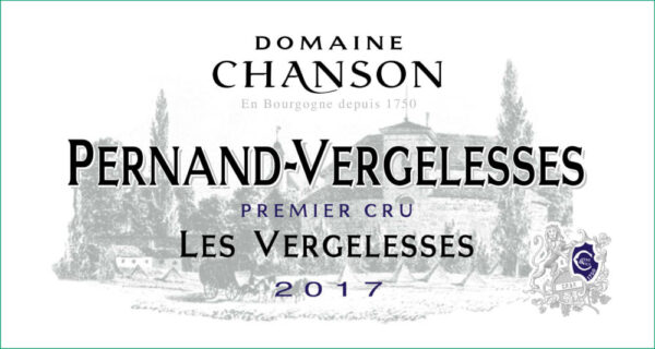 Chanson Pere & Fils 2017 Pernand-Vergelesses Les Vergelesses Premier Cru - Pinot Noir Red Wine