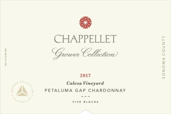 Chappellet 2017 Grower Collection Calesa Vineyard Chardonnay - White Wine