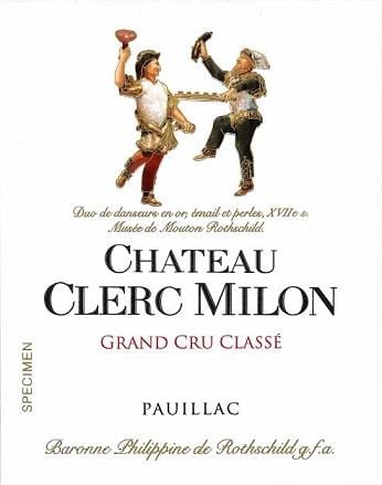 Chateau Clerc Milon 2018 - Bordeaux Blends Red Wine