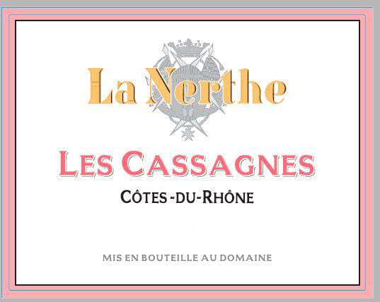 Chateau La Ner2018 Les Cassagnes Cotes-du-Rhone Rose - Rosé Rosé Wine