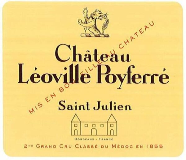 Chateau Leoville Poyferre 2018 (1.5 Liter Futures Pre-Sale) - Bordeaux Blends Red Wine