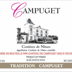 Chateau de Campuget 2019 Tradition Rose - Rosé Rosé Wine