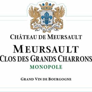 Chateau de Meursault 2016 Clos des Grands Charrons - Chardonnay White Wine