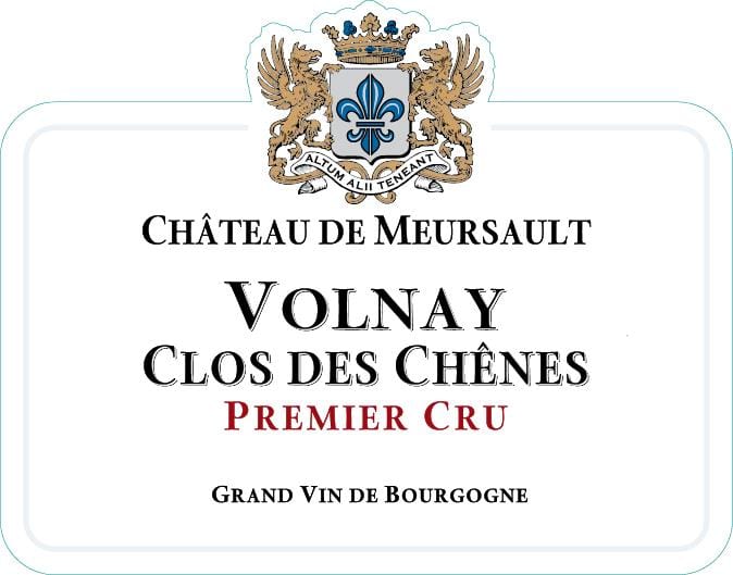 Chateau de Meursault 2016 Volnay Clos des Chenes Premier Cru - Pinot Noir Red Wine