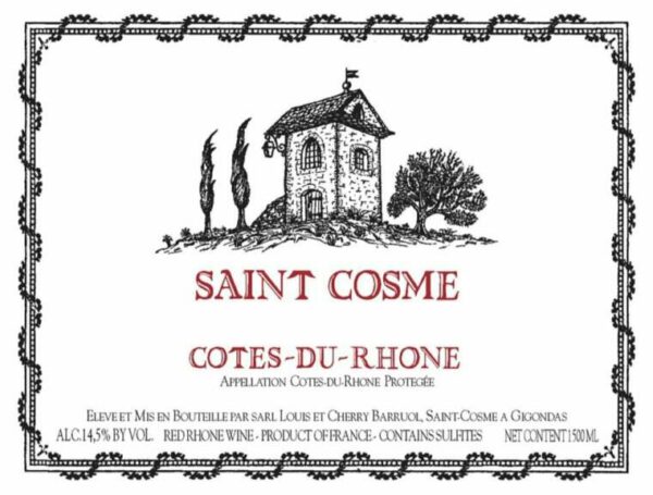 Chateau de Saint Cosme 2018 Cotes du Rhone - Rhone Blends Red Wine