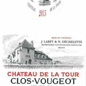 Chateau de la Tour 2015 Clos Vougeot Grand Cru - Pinot Noir Red Wine