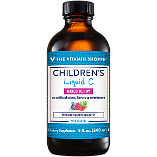 Children's Liquid Vitamin C - Immune Support - Mixed Berry (8 Fluid Ounces)