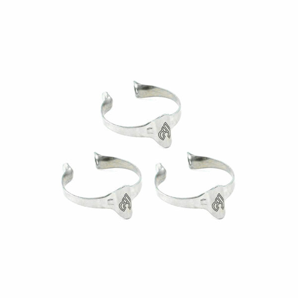 Cinelli Cable Guide (Pk3) - 28.6mm - Silver