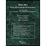 Civil Procedure 2020-2021 Supplement