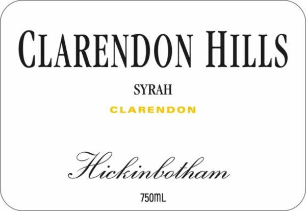 Clarendon Hills 2011 Hickinbotham Syrah - Syrah/Shiraz Red Wine