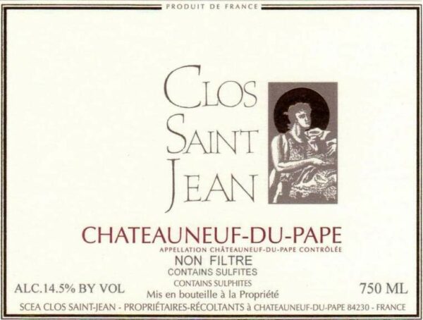 Clos Saint-Jean 2017 Chateauneuf-du-Pape - Rhone Blends Red Wine