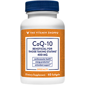 CoQ-10 - 400 MG - Does Not Contain Vitamin E - Supports Cardiovascular Health (60 Softgels)