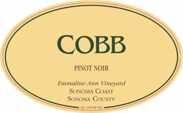 Cobb Wines 2016 Emmaline Ann Vineyard Pinot Noir - Red Wine