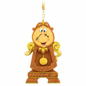 Cogsworth Figural Ornament Beauty and the Beast Official shopDisney