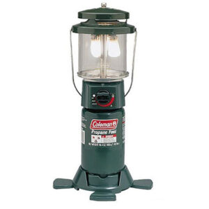 Coleman Two Mantle Propane Lantern Folding Foot Base 2mantle