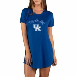 College Concept Women's University of Kentucky Marathon Night Shirt Blue, Small - NCAA Women's at Academy Sports