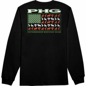 Columbia Sportswear Men's PHG Harvest Long Sleeve T-Shirt Black, Medium - Branded Graphic T's at Academy Sports
