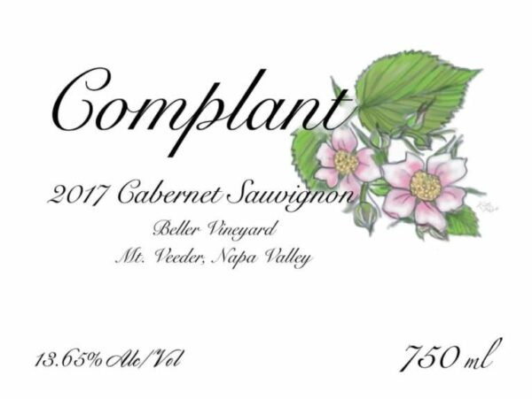 Complant 2017 Beller Vineyard Cabernet Sauvignon - Red Wine