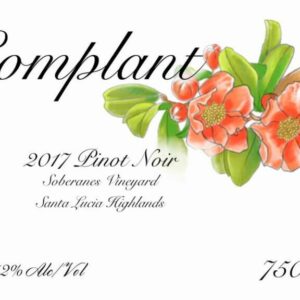 Complant 2017 Soberanes Vineyard Pinot Noir - Red Wine