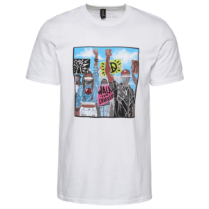 Compton Artwalk Mens Compton Artwalk Stay Woke T-Shirt - Mens White/Multi Size XXL