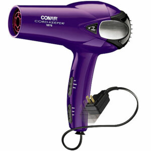 Conair Cord-Keeper 2-In-1 Styler Hair Dryer, One Size , Purple