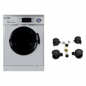 Conserv All-In-One Compact Combo Washer Dryer w/ Portability Kit, Silv