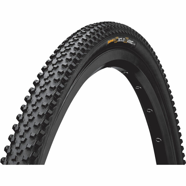 Continental Cyclocross King RaceSport Tyre - Folding Bead - Black