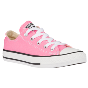 Converse Girls Converse All Star Ox - Girls' Preschool Basketball Shoes Pink/Pink Size 02.5