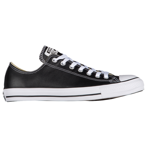 Converse Mens Converse All Star Ox Leather - Mens Shoes Black/Black Size 09.5