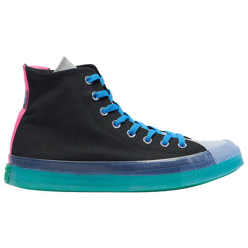 Converse Mens Converse Chuck Taylor All Star High CX - Mens Shoes Black/Court Green/Hyper Pink Size 09.5