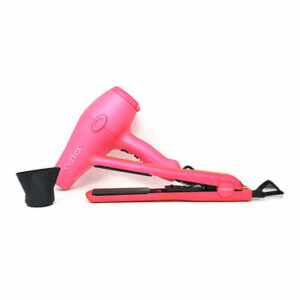 Cortex Professional Women's Hair Dryers & Diffusers PINK - Pink 1.25'' Ceramic Flat Iron & Tourmaline Blow Dryer