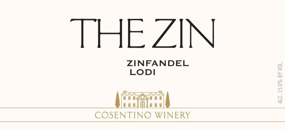 Cosentino 2017 Zin - Zinfandel Red Wine