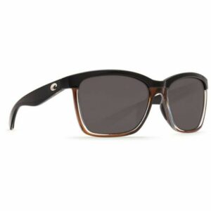 Costa Del Mar Anaa Sunglasses Black/Brown - Case Sunglasses at Academy Sports