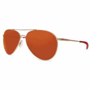 Costa Del Mar Piper Aviator Sunglasses Satin Gold/Copper - Case Sunglasses at Academy Sports