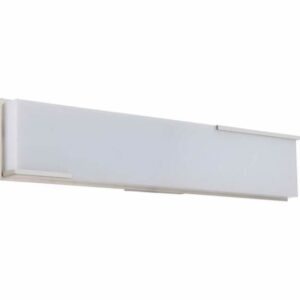 Craftmade 11324-LED Vibe 24" Wide Integrated LED Bath Bar Brushed Polished Nickel Indoor Lighting Bathroom Fixtures Bath Bar