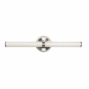 Craftmade 12227-LED Flip 2 Light 28" Wide Integrated LED Bath Bar Brushed Polished Nickel Indoor Lighting Bathroom Fixtures Bath Bar