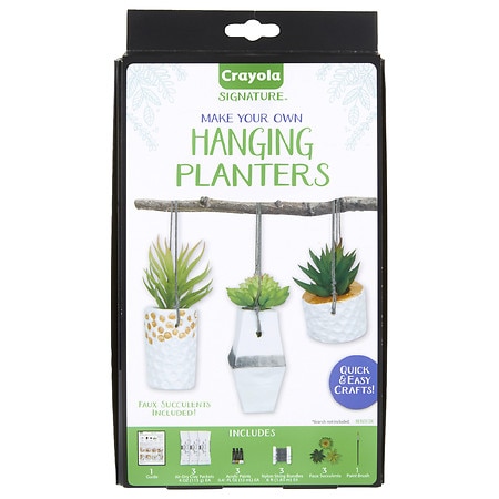 Crayola DIY Hanging Planters - 1.0 ea