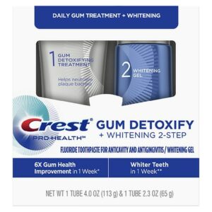 Crest Pro-Health Gum Detoxify + Whitening Two-Step Toothpaste - 1.0 ea