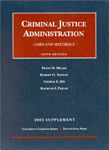 Criminal Justice Administration, 2002 Supplement